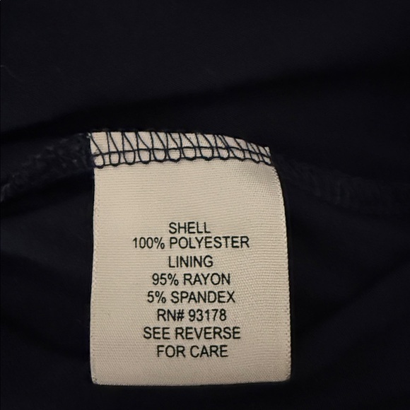 Philosophy Elegant Navy Blue Sleeveless Dress - Picture 6 of 7